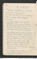Seite 26, Tagebuch "Spitz a. d. Donau | Paläolithstation u. altbronz. Gräberfeld" (NHMW-PRAE-BBB-49)